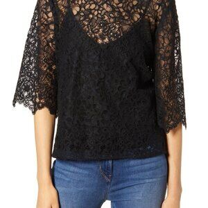 Sz M - 7 For All Mankind Lace Top